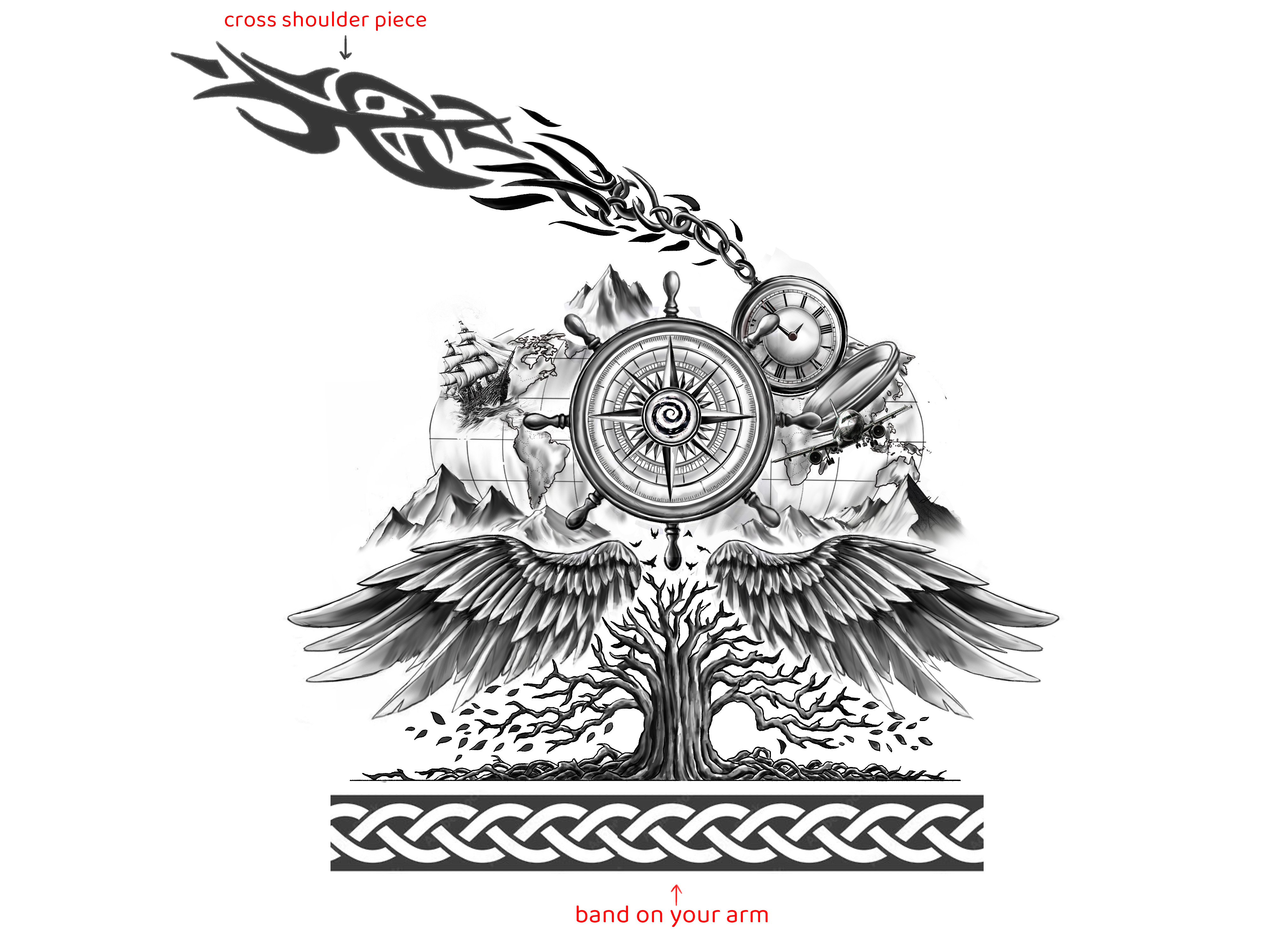 Tattoo Design by ELAMANTS for this project | Design #33647668