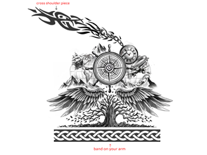 Tattoo Design by ELAMANTS for this project | Design: #33647668
