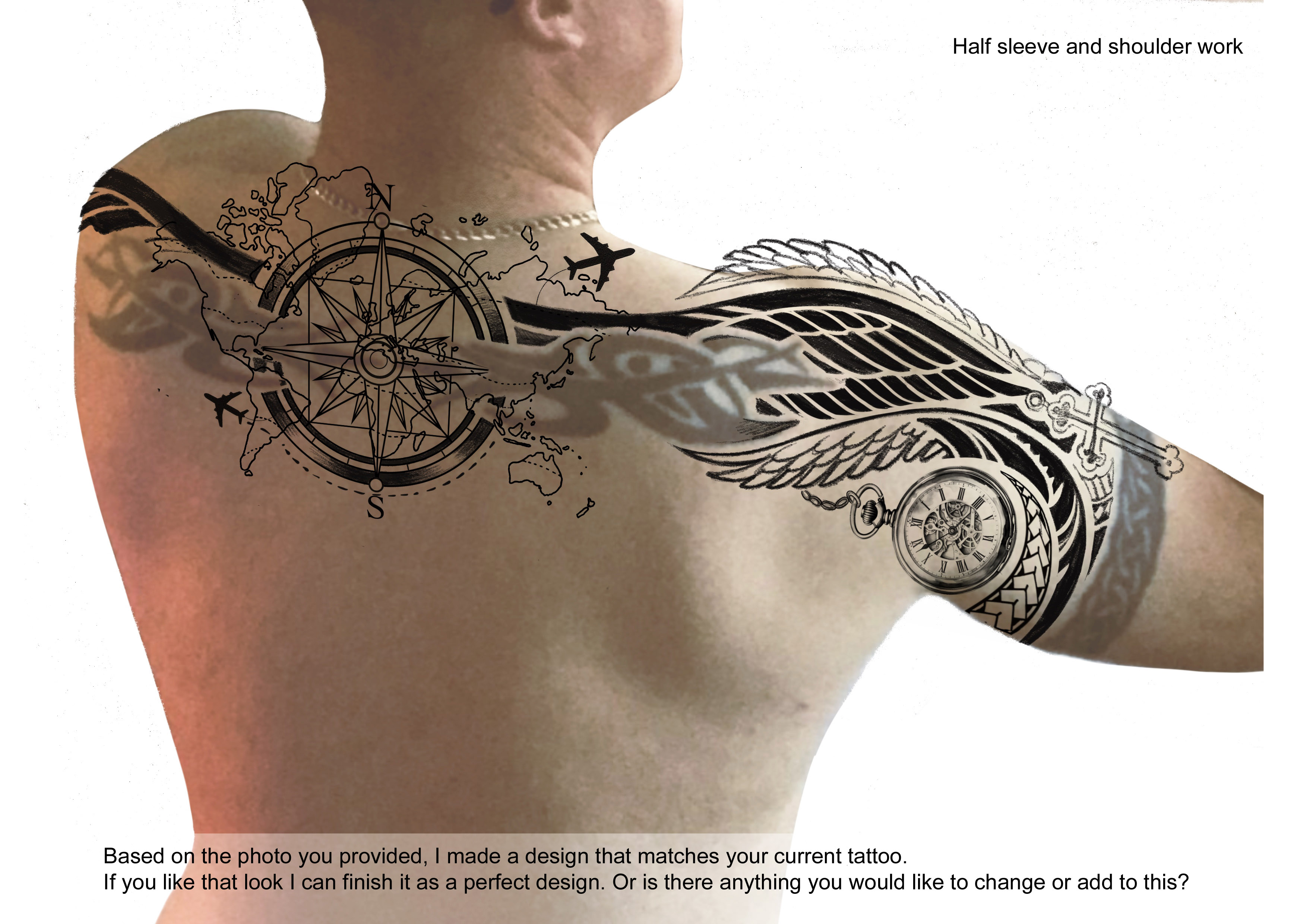 Tattoo Design by KwinArts for this project | Design #33634828