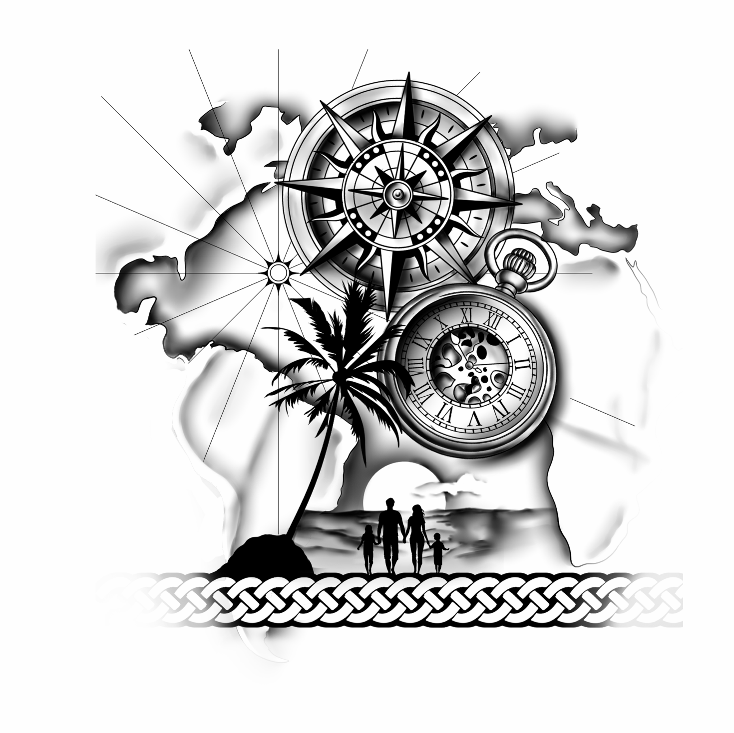 Diseño de Tatuaje por Sultan  Studio para este proyecto | Diseño #33614260