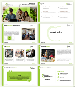 PowerPoint Design by pb for Education Resources, LLC | Design: #33611984