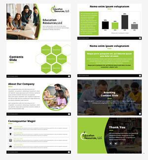 PowerPoint Design by pb for Education Resources, LLC | Design: #33612000