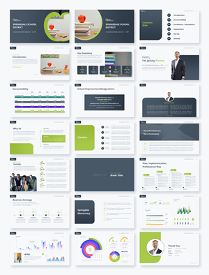 PowerPoint Design by Awang_ for Education Resources, LLC | Design: #33619587