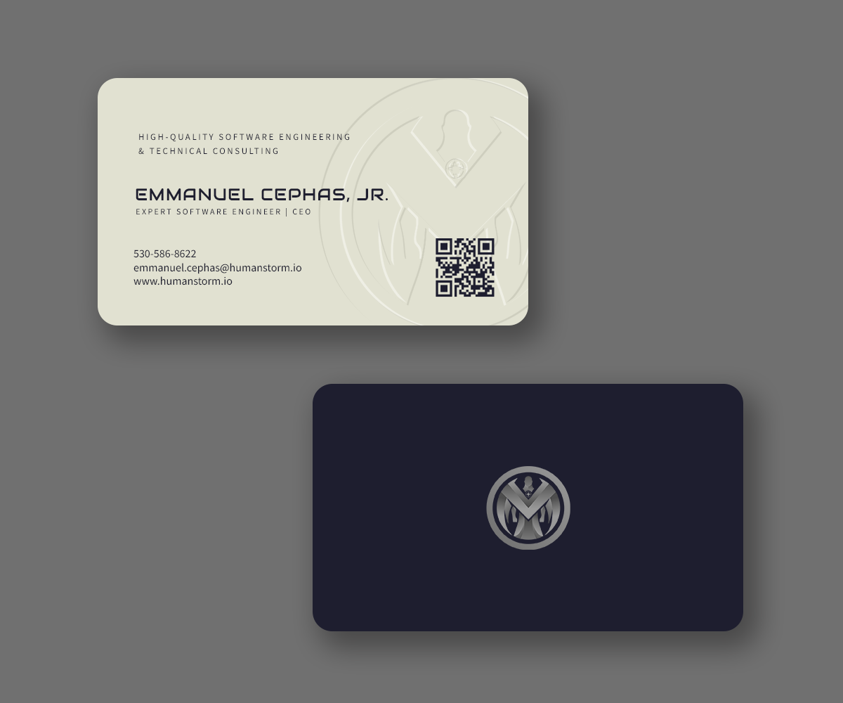 Business Card Design by Andrés Sebastián for this project | Design #33602456