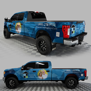 Car Wrap Design by AZ_Studio for American Vision Windows Arizona | Design #33610039