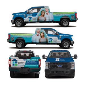 Car Wrap Design by websmartusa for American Vision Windows Arizona | Design: #33601981