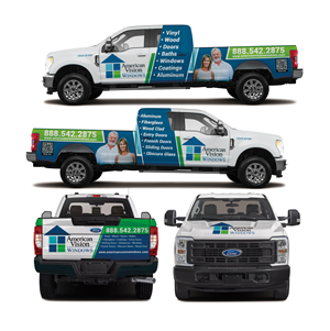 Car Wrap Design by websmartusa for American Vision Windows Arizona | Design: #33601985