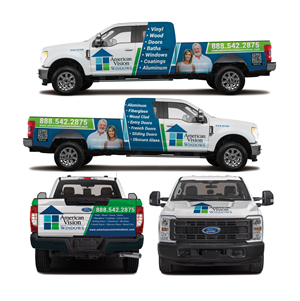 Car Wrap Design by websmartusa for American Vision Windows Arizona | Design: #33602010