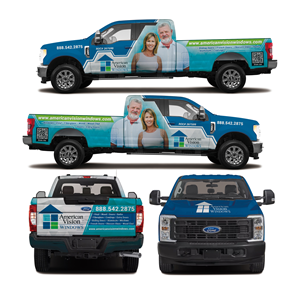 Car Wrap Design by websmartusa for American Vision Windows Arizona | Design: #33602024
