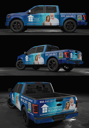 Car Wrap Design by Wrapcia for American Vision Windows Arizona | Design: #33601094