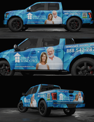 Car Wrap Design by Wrapcia for American Vision Windows Arizona | Design: #33601104