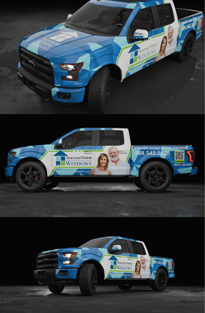 Car Wrap Design by Wrapcia for American Vision Windows Arizona | Design: #33608698