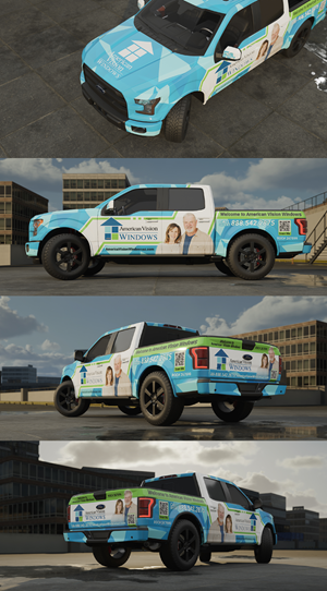 Car Wrap Design by Wrapcia for American Vision Windows Arizona | Design: #34186272