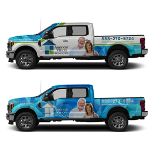 Car Wrap Design by Yoga Tri for American Vision Windows Arizona | Design: #33610724