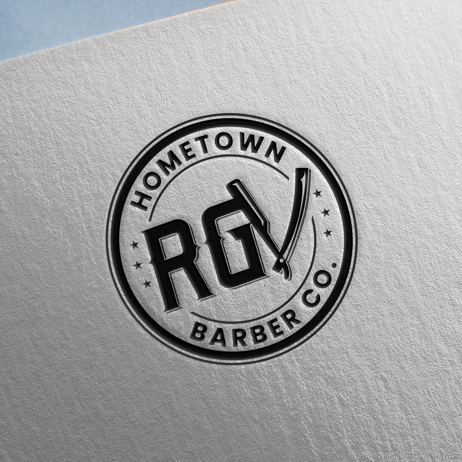 Logo Design by Publik Logo for RGV Hometown Barber Co. | Design #33602784