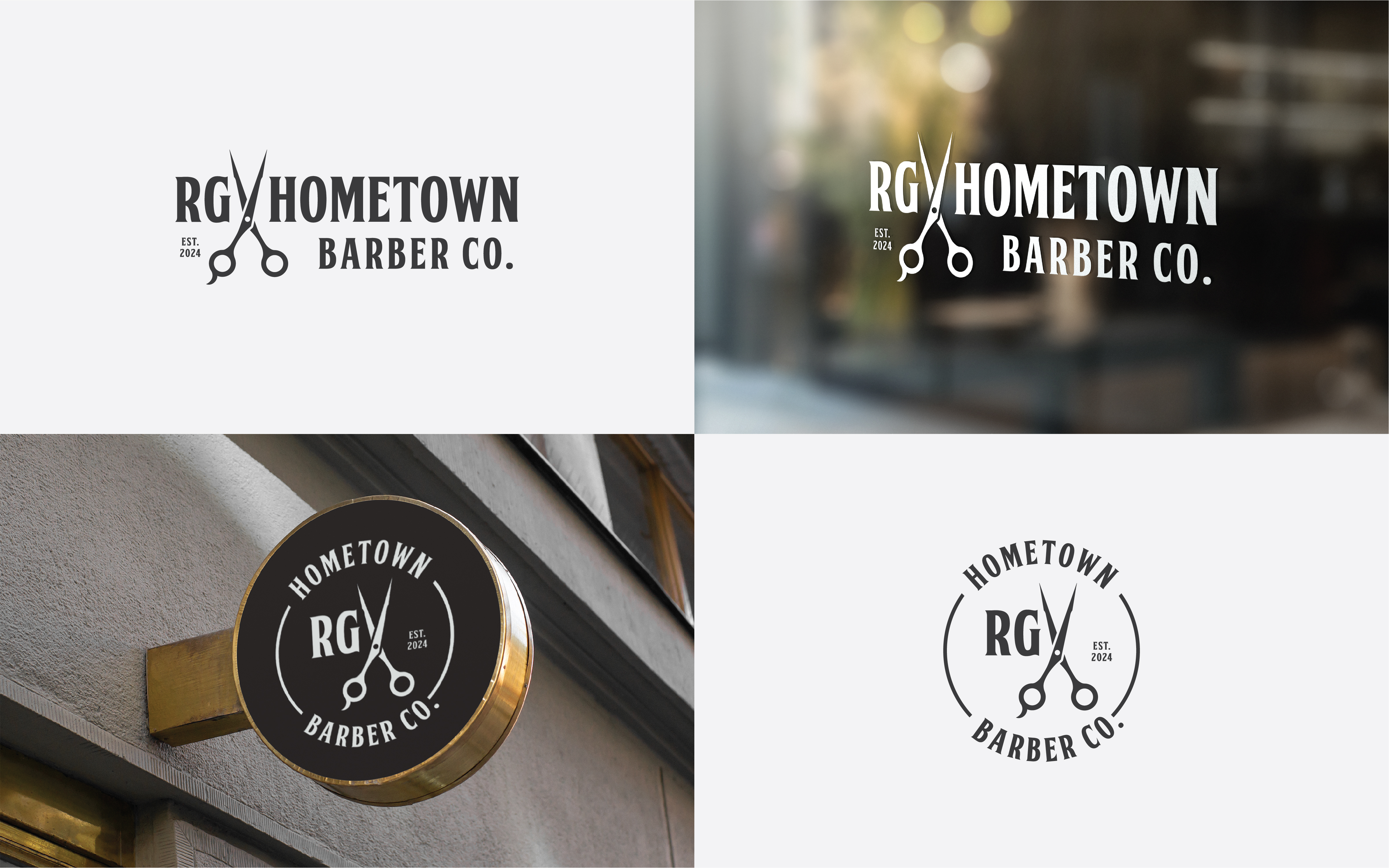 Design de Logo par Ally Mac pour RGV Hometown Barber Co. | Design #33645027