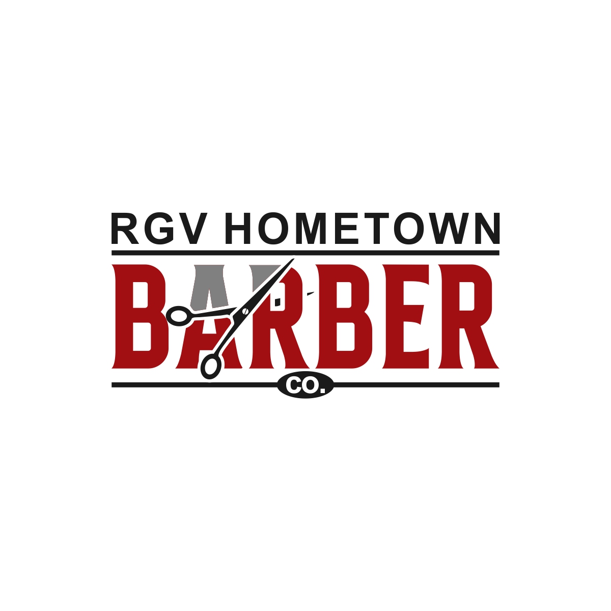 Design de Logo par Loknath pour RGV Hometown Barber Co. | Design #33616385