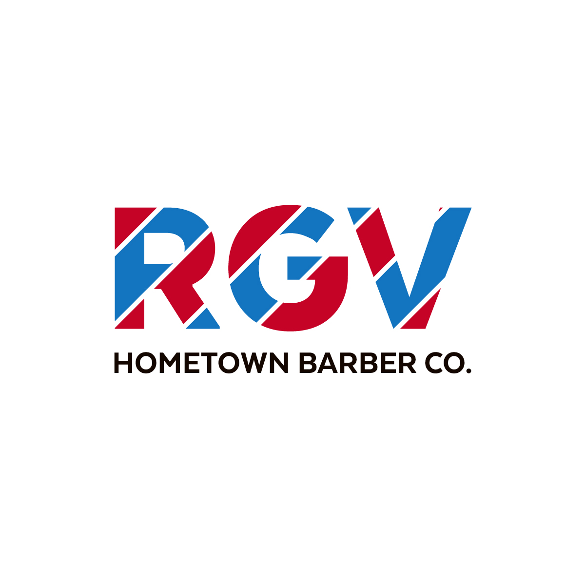 Logo-Design von Elrich für RGV Hometown Barber Co. | Design #33597930