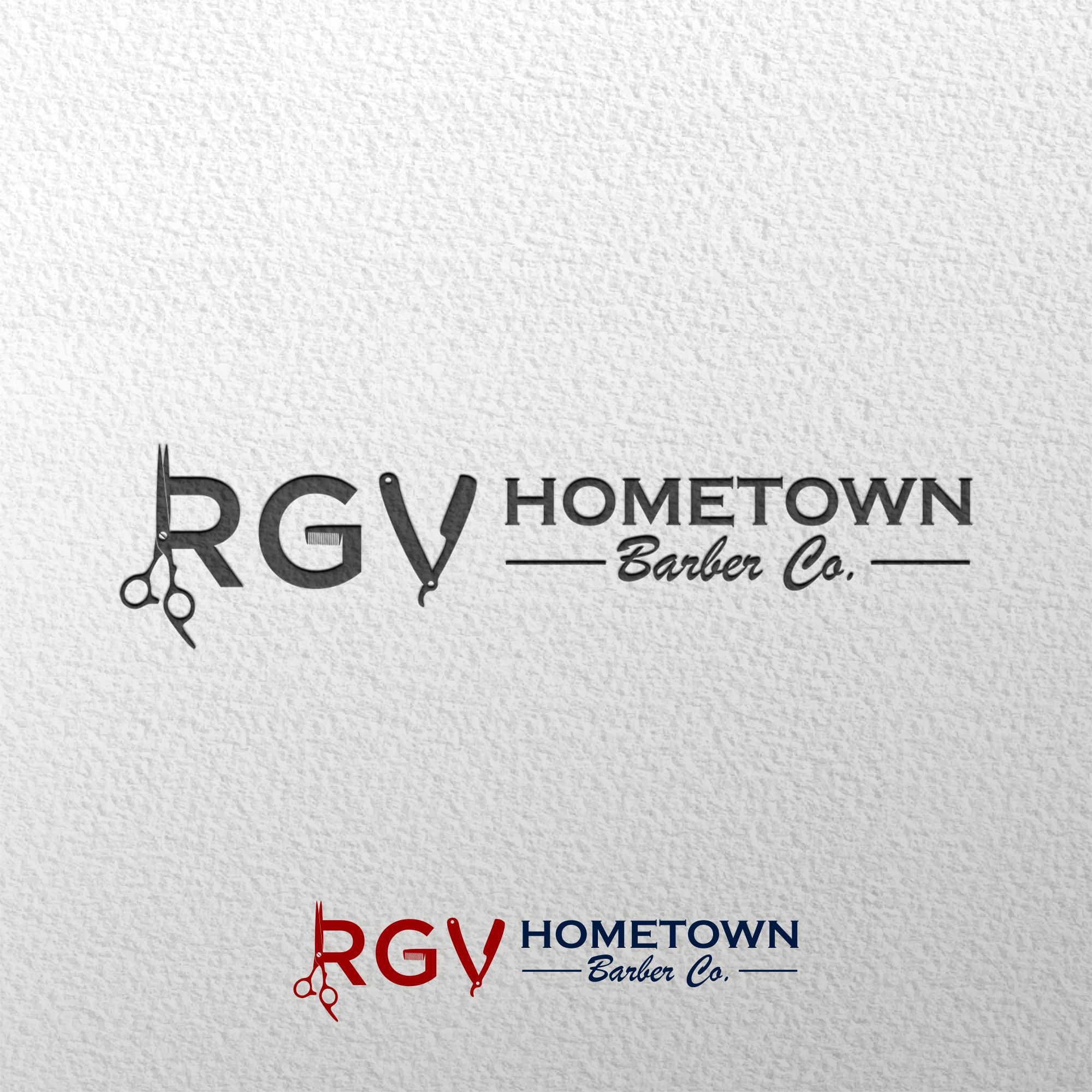 Diseño de Logo por Dyah14 para RGV Hometown Barber Co. | Diseño #33622313