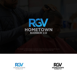 Design de Logo par chilliebird studio pour RGV Hometown Barber Co. | Design : #33644192