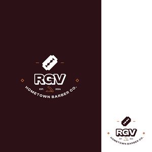 Diseño de Logo por Echelon para RGV Hometown Barber Co. | Diseño: #33605850