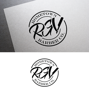 Logo Design by creativemood438 for RGV Hometown Barber Co. | Design: #33602537