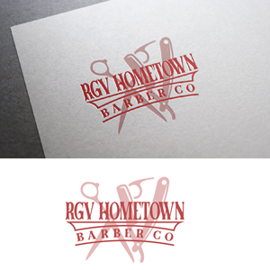 Logo Design by creativemood438 for RGV Hometown Barber Co. | Design: #33602539