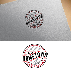 Logo Design by creativemood438 for RGV Hometown Barber Co. | Design: #33602815