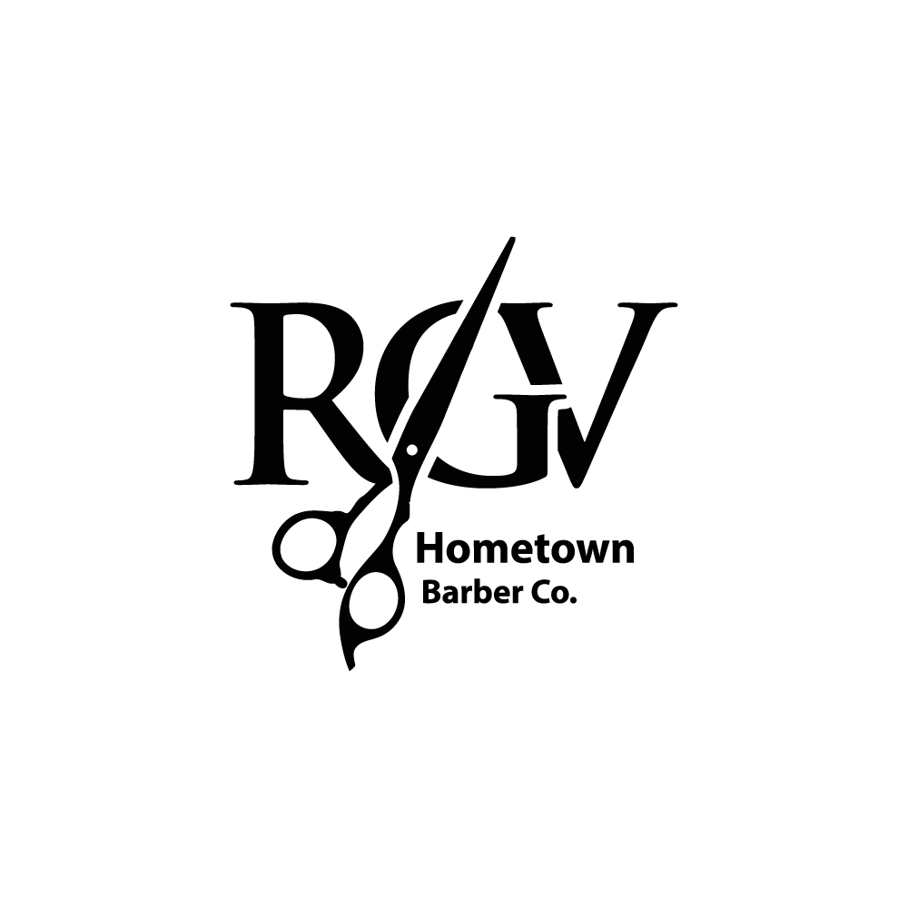 Logo-Design von Hamza  Al-Muttalib für RGV Hometown Barber Co. | Design #33599287