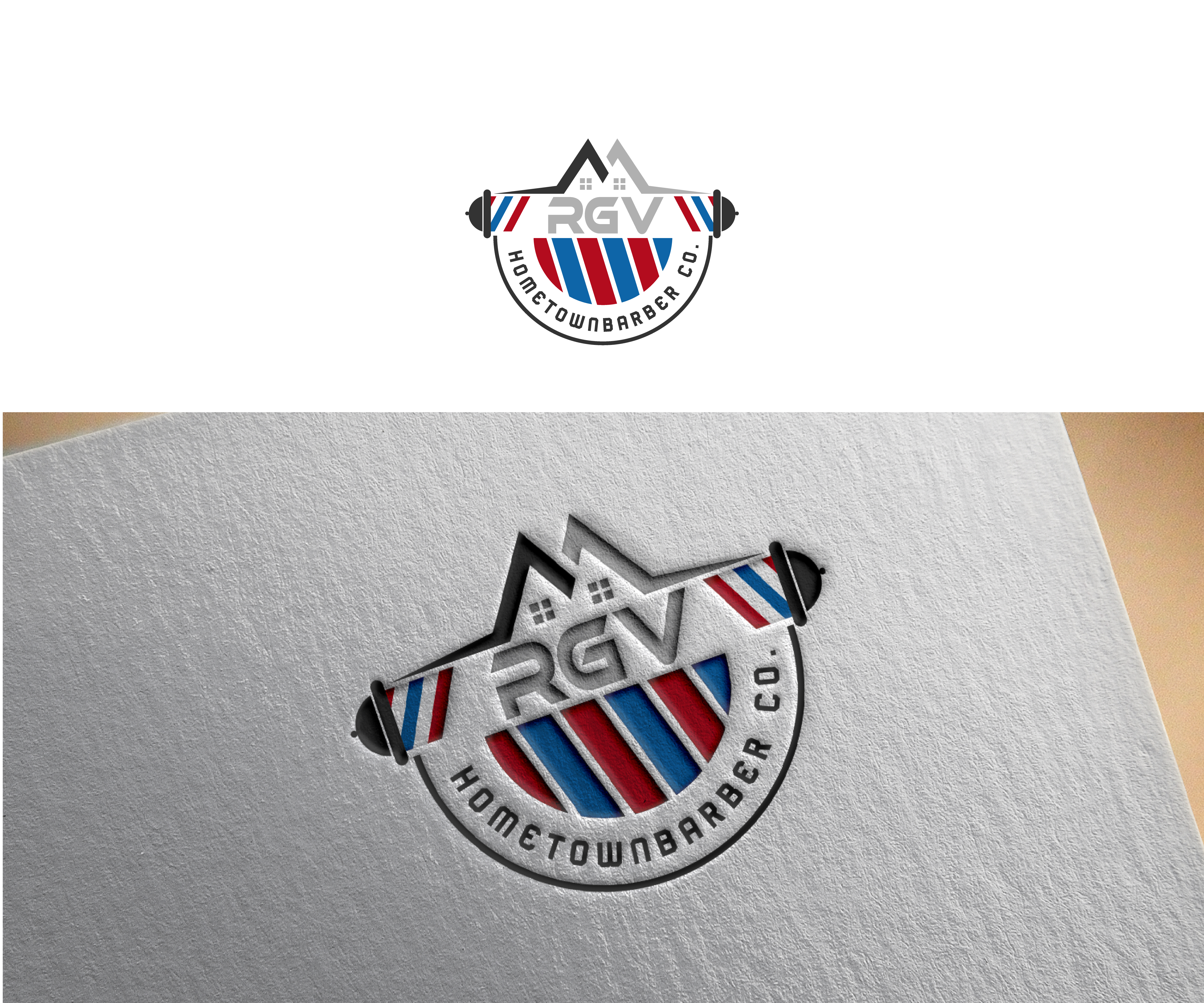 Design de Logo par UniqueDesign6 pour RGV Hometown Barber Co. | Design #33624858