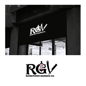 Logo Design by webeezine for RGV Hometown Barber Co. | Design: #33603193