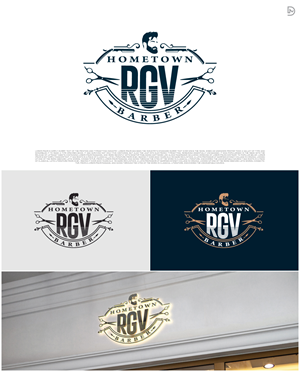 Design de Logo par D_Mantra pour RGV Hometown Barber Co. | Design : #33602408