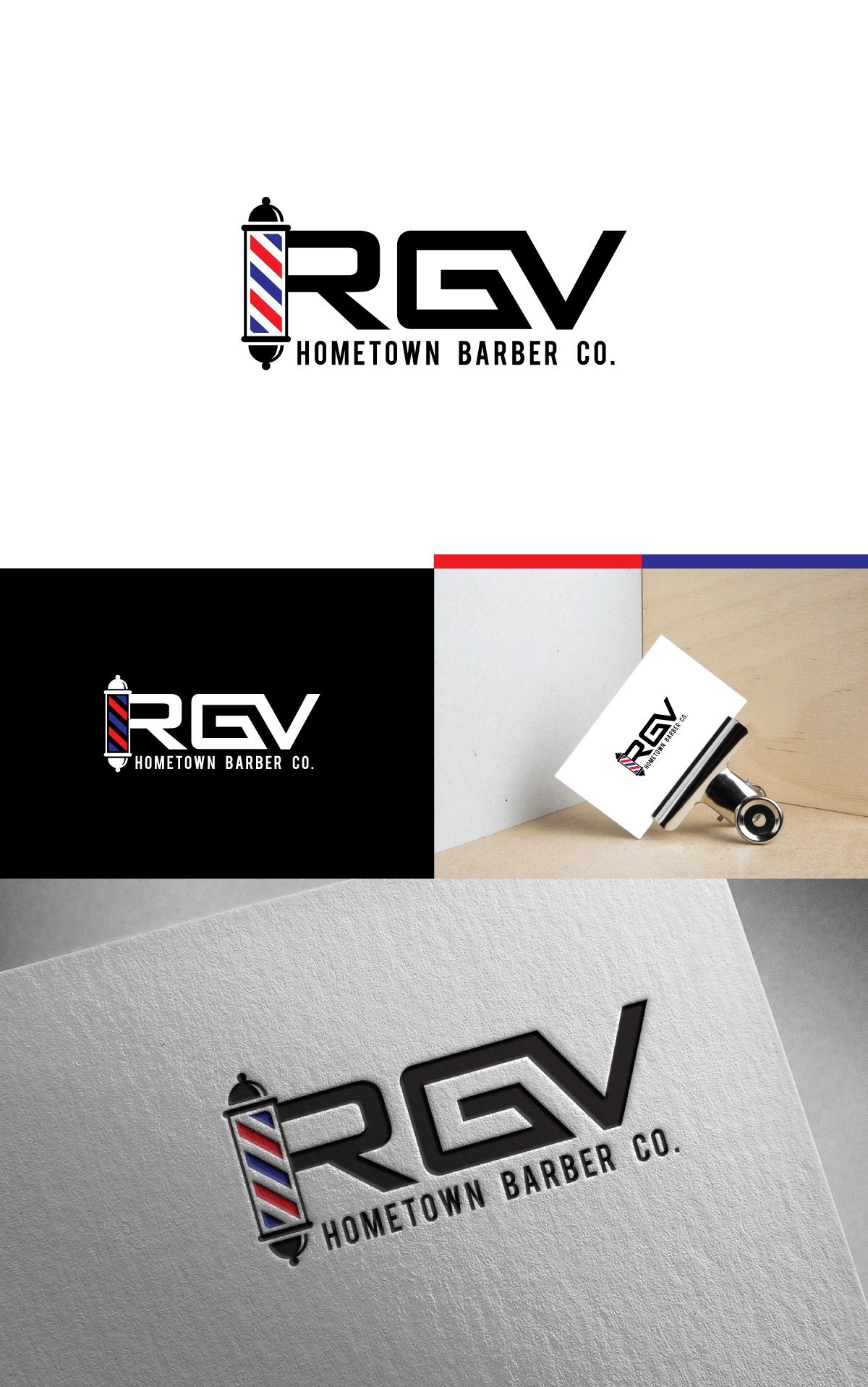 Design de Logo par creativepix pour RGV Hometown Barber Co. | Design #33602560
