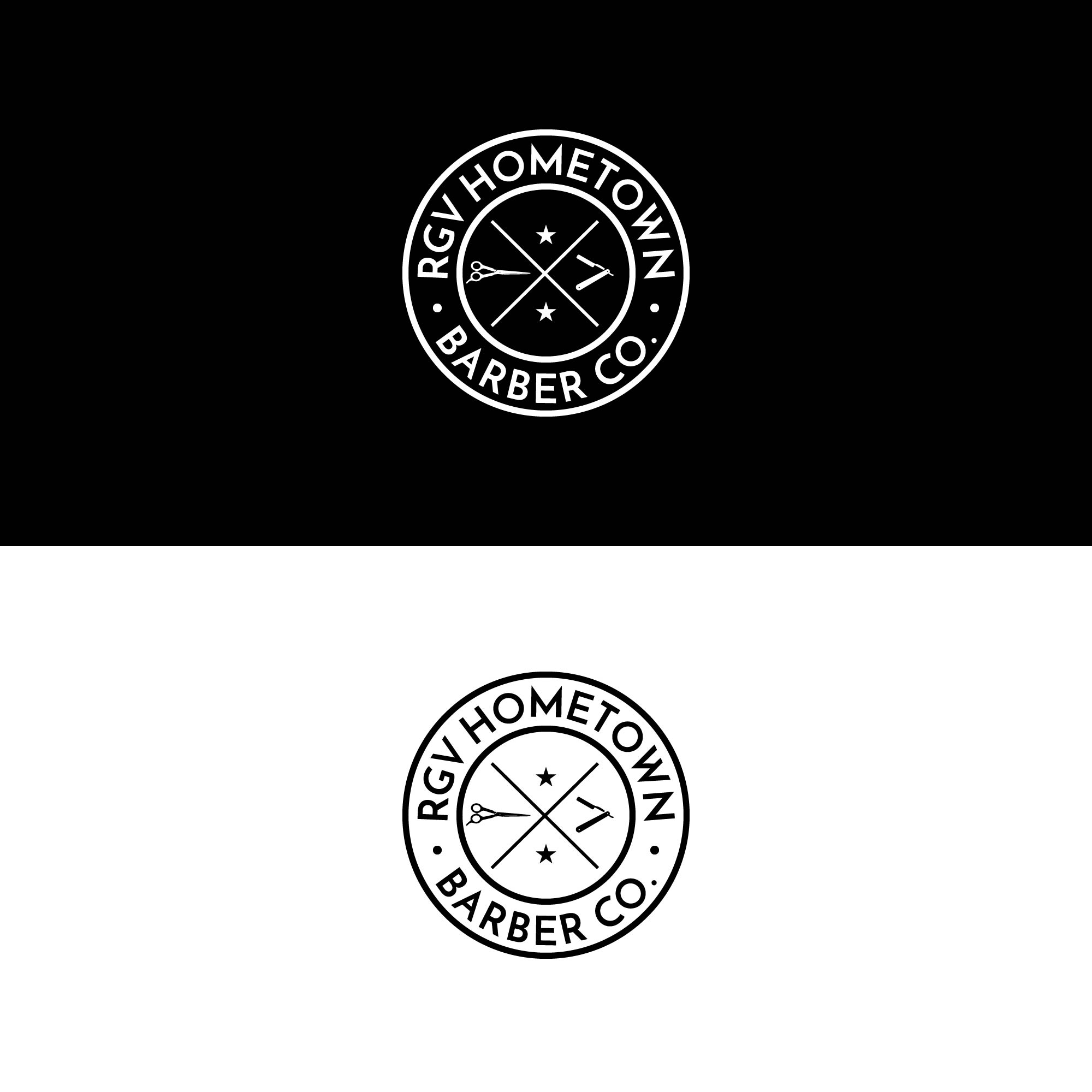 Diseño de Logo por kaushal 05 para RGV Hometown Barber Co. | Diseño #33599426