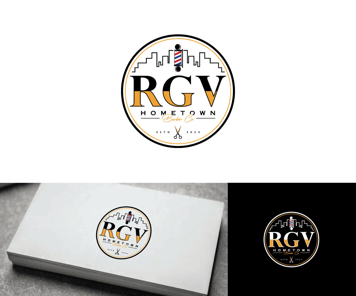 Design de Logo par Ansh Design pour RGV Hometown Barber Co. | Design #33601728
