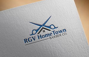 Diseño de Logo por MH@Designer para RGV Hometown Barber Co. | Diseño: #33601814