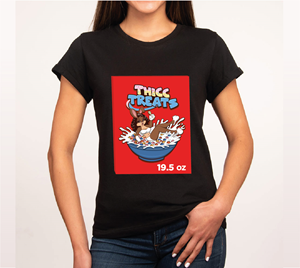 Design de T-shirt par Apoteósico pour Thicc Treats | Design : #33673377