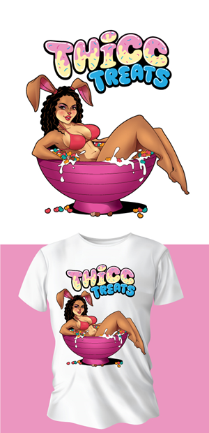 Design de T-shirt par ally designs pour Thicc Treats | Design : #33620223