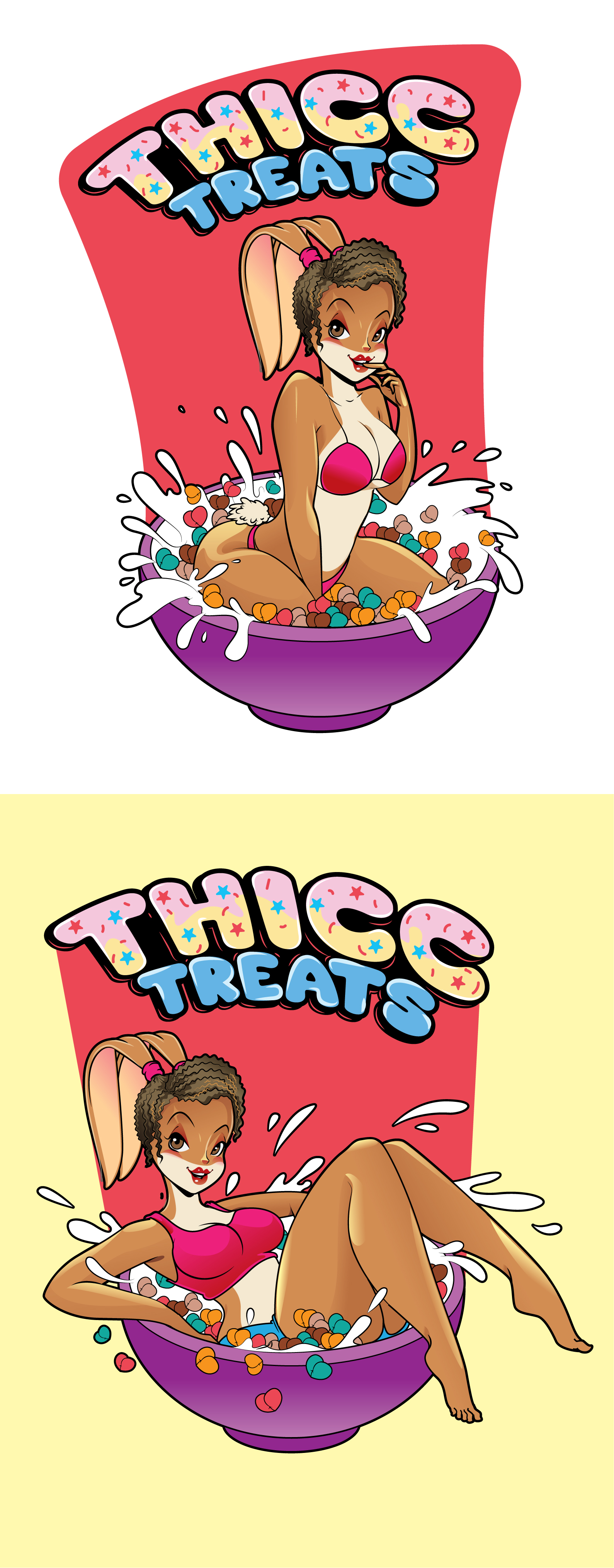 Design de T-shirt par ally designs pour Thicc Treats | Design #33620224