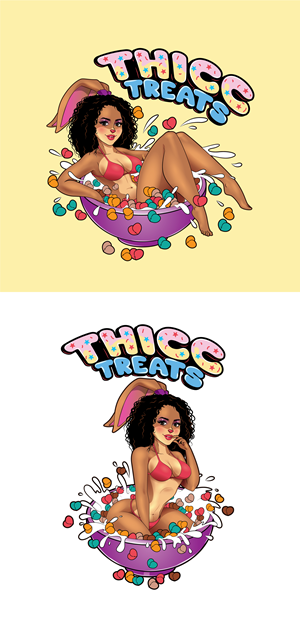 Design de T-shirt par ally designs pour Thicc Treats | Design : #33644848