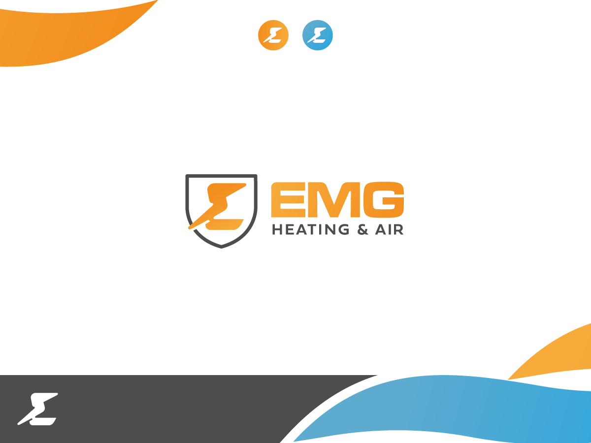Logo-Design von allynien für EMG Heating & Air  | Design #33650676
