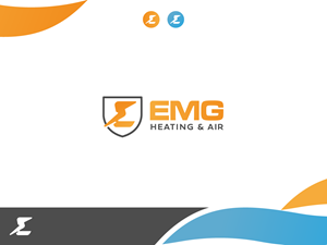 Logo-Design von allynien für EMG Heating & Air  | Design: #33650676