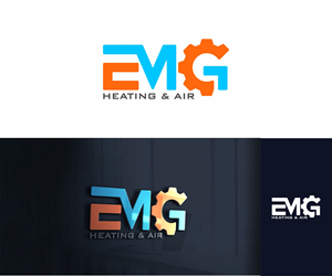 Logo Design by alkaline for EMG Heating & Air  | Design: #33610356