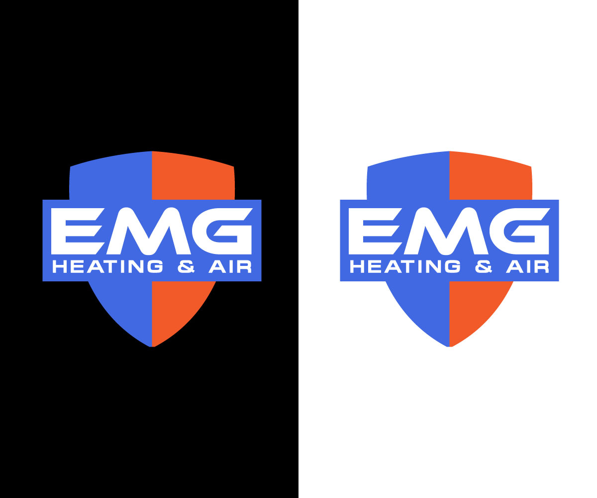 Logo Design by Kavth for EMG Heating & Air  | Design #33638290