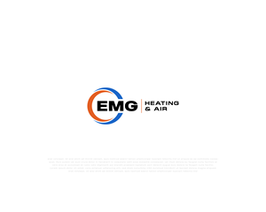 Logo Design by mehedi.h for EMG Heating & Air  | Design: #33603301