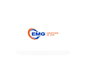 Logo Design by mehedi.h for EMG Heating & Air  | Design: #33603678