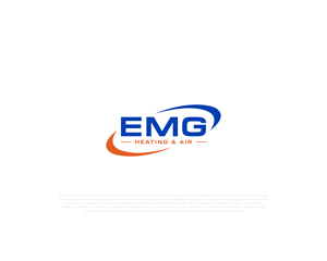 Logo Design by mehedi.h for EMG Heating & Air  | Design: #33603883