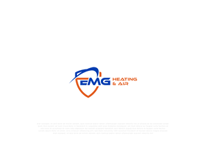 Logo Design by mehedi.h for EMG Heating & Air  | Design: #33610546