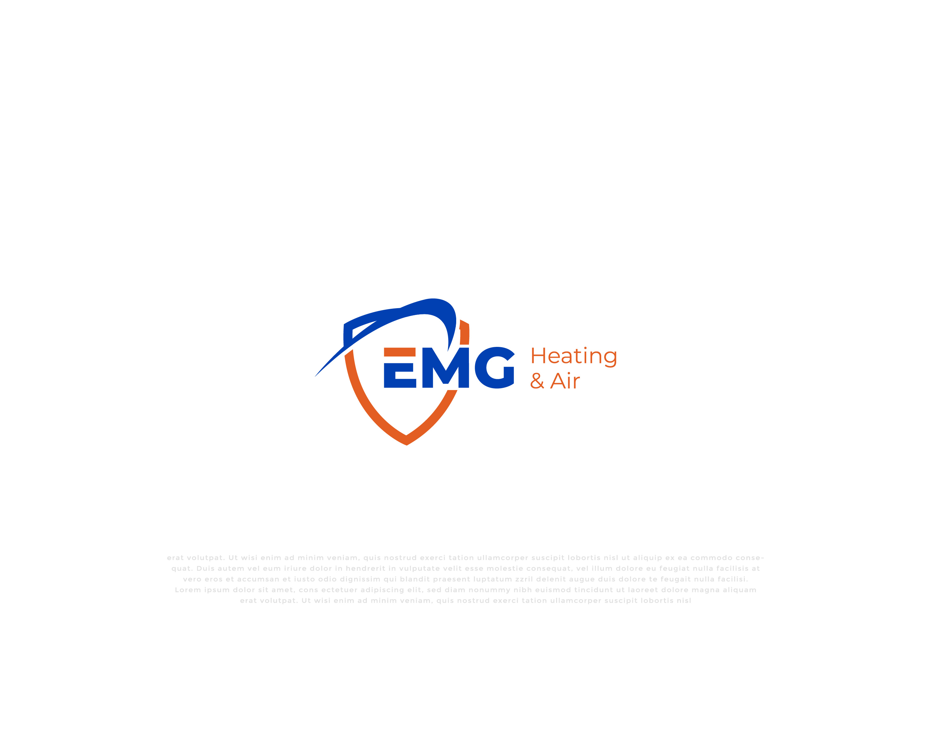 Design de Logo par mehedi.h pour EMG Heating & Air  | Design #33647454