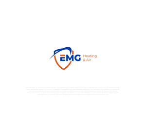 Logo Design by mehedi.h for EMG Heating & Air  | Design: #33647454